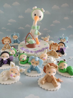 Souvenirs Babyshower Nacimiento 10 bebes disfrazados en internet