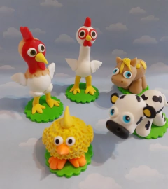 Souvenirs 20 animales granja en internet