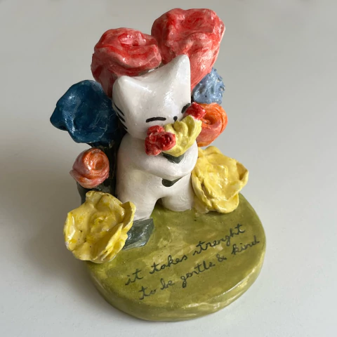 It takes strength to be gentle and kind