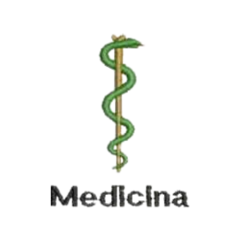 Bordado Símbolo - MEDICINA - comprar online