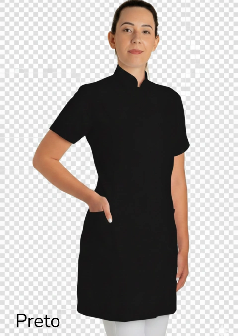 Jaleco feminino manga curta - Tecido GABARDINE - Várias cores - a partir de: - Via Blanco Jalecos - Jalecos para profissionais e estudantes da área da saúde