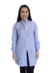 Jaleco feminino lilás de ziper - tecido GABARDINE COM ELASTANO