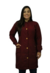 Jaleco feminino vinho com viés e botões dourado - tecido GABARDINE - a partir de: