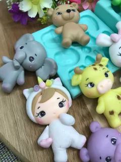 Molde Amiguinho Zoo - comprar online