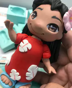 MOLDE LILO TOPO BY DOCE BISCUIT na internet
