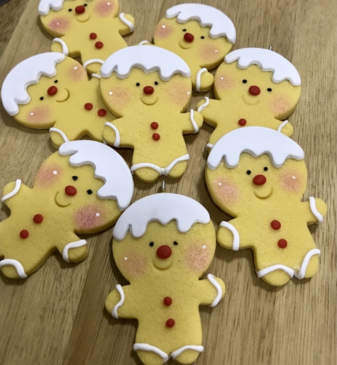 MGD APLIQUES DE BISCUIT. GINGER FOFO