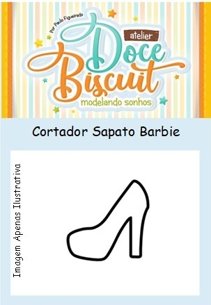 CORTADOR SAPATO BARBIE