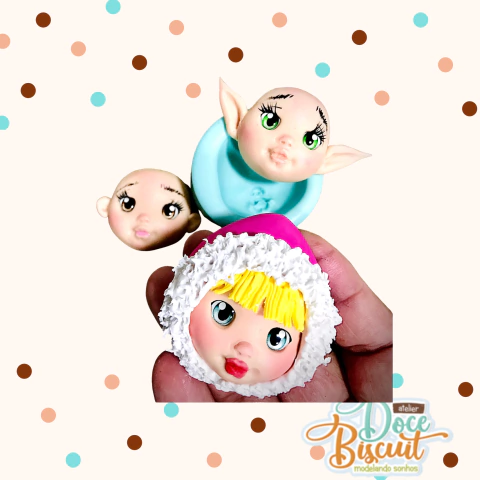 Molde Rostinho Dolly by Célio Loureiro