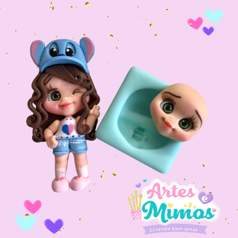 Molde Rostinho Mod 1 by Artes e Mimo