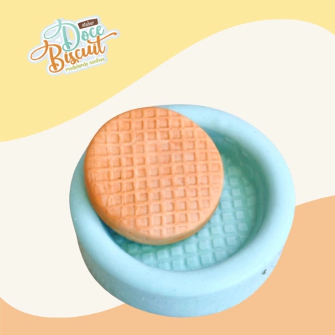 Molde Biscoito 01- Walffe redondo