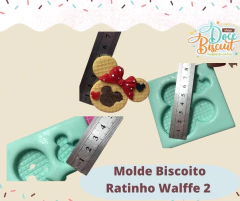 Molde Biscoito Walffle Ratinho 2 by Juliana Monsores - comprar online