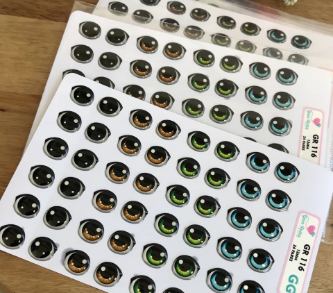 GR 116. Olhos Resinados