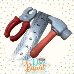 Molde Ferramentas Construtor - Atelier Doce Biscuit | Moldes de Silicone