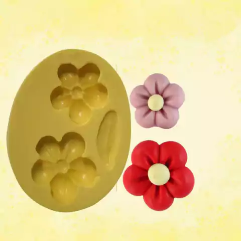 AGL 066 - MOLDE DE SILICONE FLOR 017