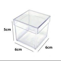 Caixa acrílica 6x6 - comprar online