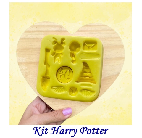 AGL 080 - MOLDE DE SILICONE KIT HARRY POTTER