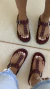 Flat Maitê Marsala – Soft Essence - SAL E PIMENTA 