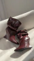 Bota Sienna Slouch Salto Anabela – Bordô - comprar online