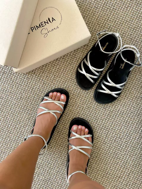 Flat Florença Prata