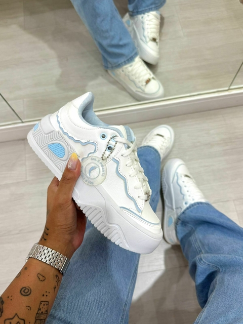 Tênis Blossom Azul Bebê