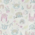 Gabardina infantil tigre y conejo pastel