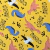 Modal con lycra dino fondo amarillo