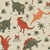 Polar soft estampado dinos natural - comprar online