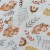 Gasa muselina estampada Flora y Bambi