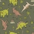 Polar soft estampado dinos verde - comprar online