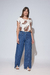 BLUSA GENCIANA HOJAS