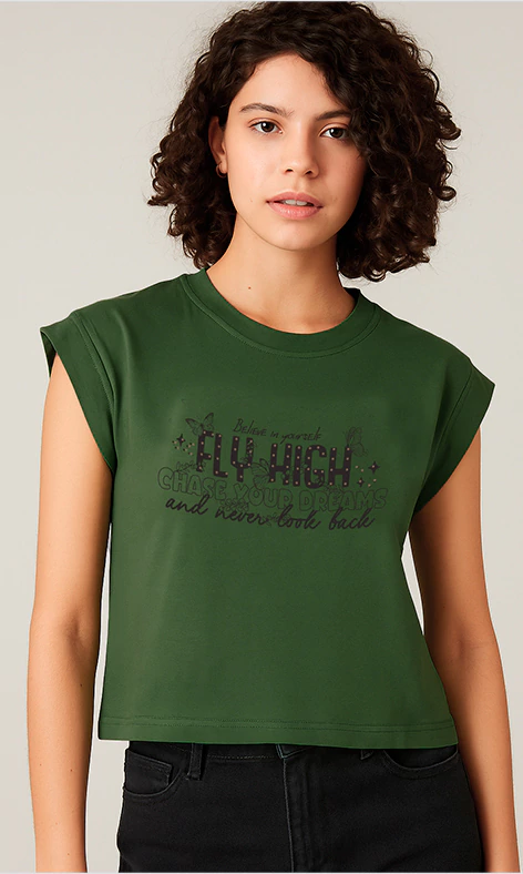 Remera Fly Shine en internet
