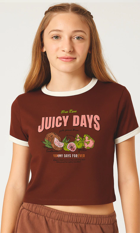 Remera Juicy Days - Te Lo juro