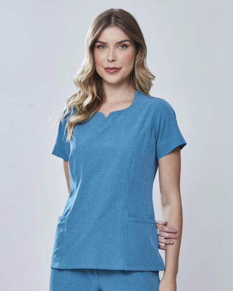 Blusa de Scrub Feminino Isis - Namastê - Rei Dos Jalecos - A Sua Loja de Jalecos Importados e Mais