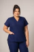 Blusa de Scrub Feminino Plus Size - Namastê