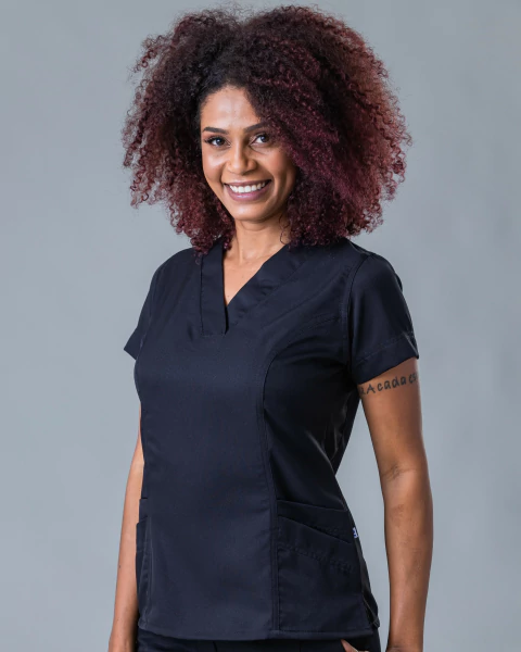Blusa de Scrub Feminino Plus Size - Namastê - loja online