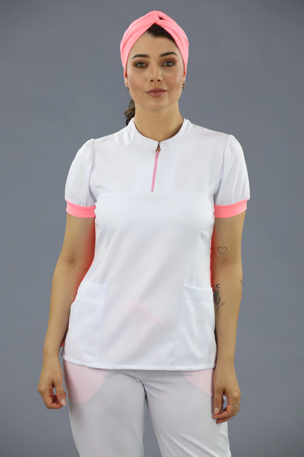 Blusa Scrub Feminino Neon - Coleção Emoções