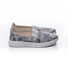 Zapatilla Flores #2860 - Crudo