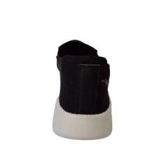 Zapatilla Tejida con elástico - Negro #2416 - Gowell