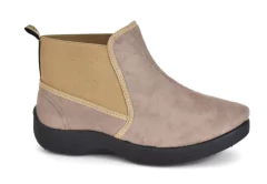 Bota con elástico súper liviana elastizada color Taupe #450