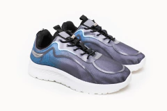 Zapatilla Melina - Negro/Celeste #5052 - comprar online