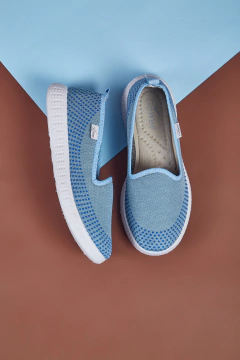 Zapatilla Vera - Celeste #2806 - Gowell