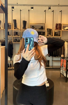 Baby Tee NOT MY FAULT - comprar online