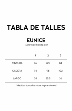 Mini Cargo EUNICE Denim - PAŠKA store
