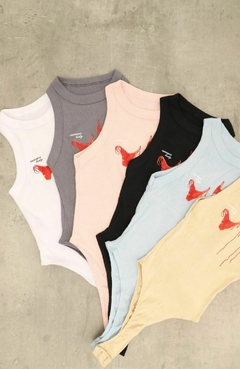 Body STRAWBERRY Gris