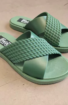 PERLIS RAFIA Verde - tienda online