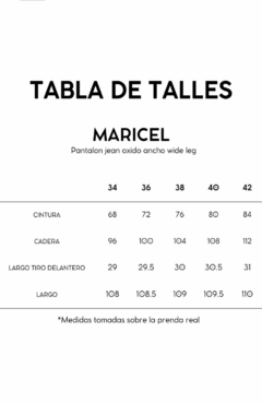 Wide Leg MARICEL Oxido - PAŠKA store