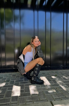 CHARLOTTE Gris Gastado en internet