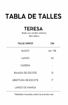 Body TERESA - PAŠKA store