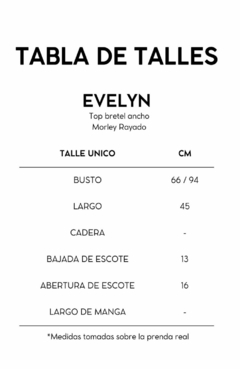 Top EVELYN - PAŠKA store