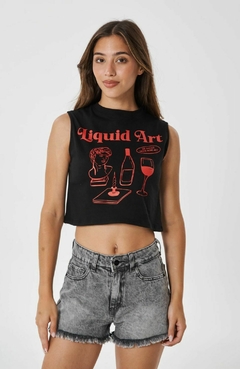 Musculosa LIQUID ART - comprar online